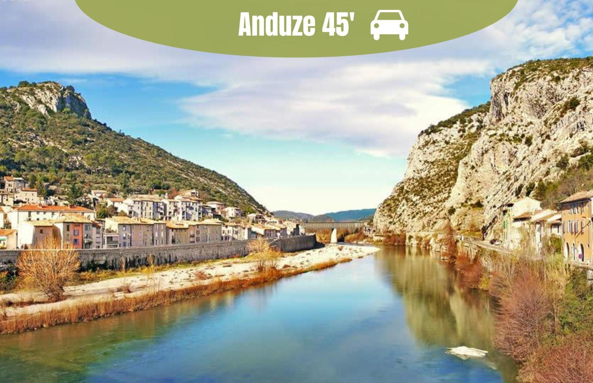 La Casita - Studio Confort Et Design - Emplacement Parfait - Uzes, Pont Du Gard ภายนอก รูปภาพ